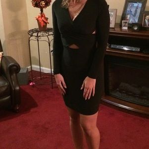 Formal black dress